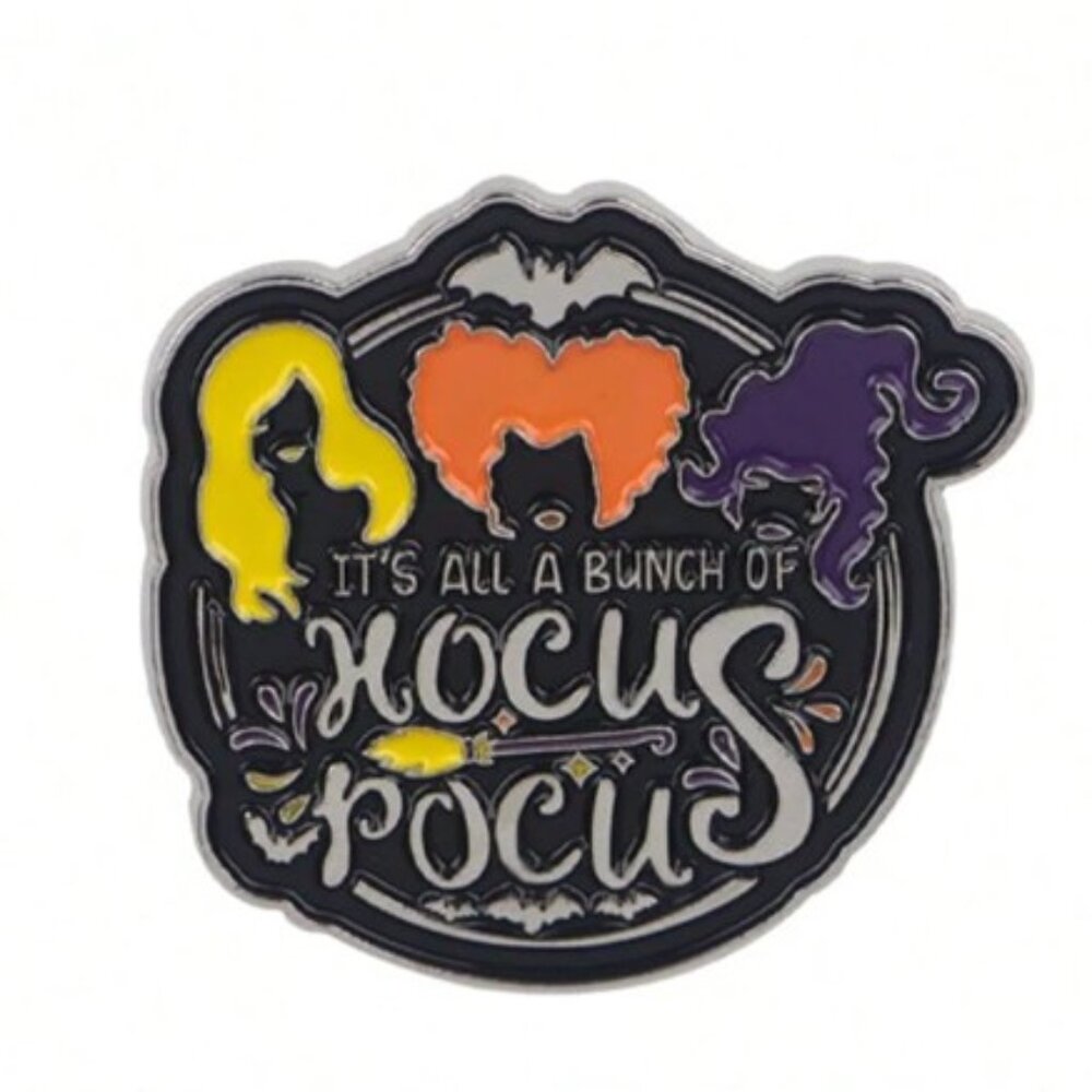 DISNEY “It’s All a Bunch of Hocus Pocus” Enamel Trading‎ Pin (NEW & SO CUTE!)